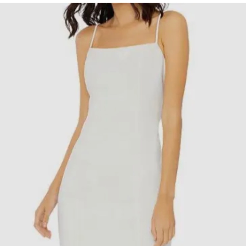 LIKELY Carter MIDI Dress White
